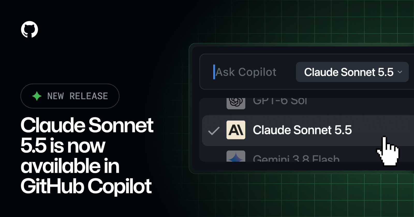 Claude Sonnet 5.5 now available in GitHub Copilot